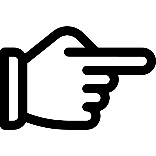 point hand